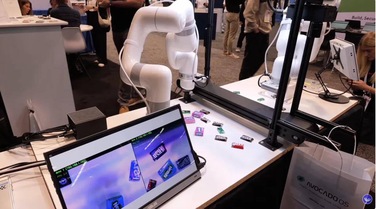 Avocado OS Demo at Embedded World NA 2025
